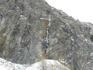 La linea vista dal sotto