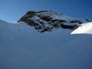 discesa nel Vallon Rofre, bel pendio sotto la Tete du Coin de l'Ours