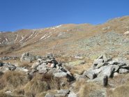 versante sud-est senza neve