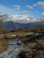 Il sentiero sopra la Balmetta