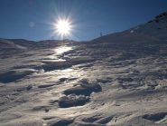 Il manto nevoso lavorato dal vento