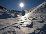 Altro panorama scolpito dal vento poco prima del Lago Miserin