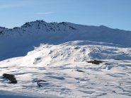 Punta Asgelas (3021 m) dove inizialmente volevo arrivare