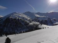 01 - vista dal Colle Begino sul Giassez e la Dourmillouse