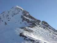 Percorso di salita,tenendosi a sx delle rocce scoperte.
