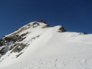  Vista della crestina finale