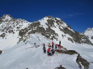 la cima inizia ad affollarsi