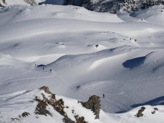le ultime rampe sopra il col du Salvè
