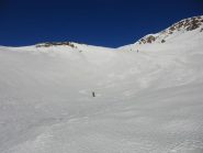 Pendii sotto la vetta