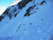 l'uscita dal secondo canale