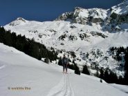 Il percorso dall'alpe Madarloi.