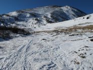 Piz Tri dall'uscita dal bosco