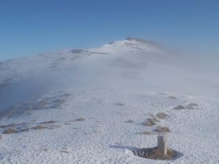 in vista della cima