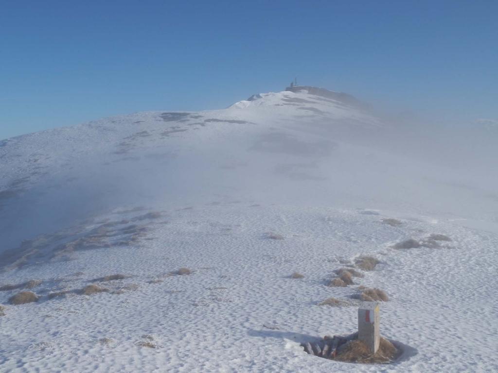 in vista della cima