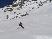 nella parte centrale