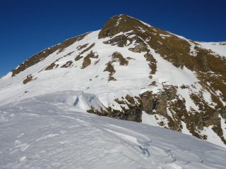 sulla cresta sud