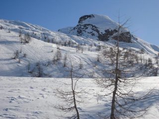 versante ovest dall'alpe Corbernas