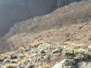 eggià, il sentiero passa proprio di lì