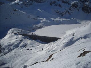 Diga e lago del Serrù 2275 m