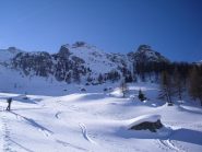 nel pianoro sopra il Crest....