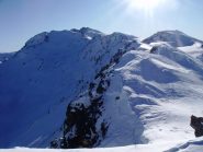 Terra Nera con la cresta percorsa dalla Dormilleuse