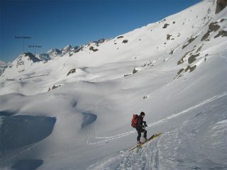 Parte alta del percorso