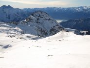 Il Monte Bieteron (2762 m) dalla cresta della Valfredda