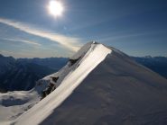 La cresta che congiunge la Valnera dal Bieteron, dal colletto che separa la valle del Torrente Massouère dalla valle del Rio Chamen
