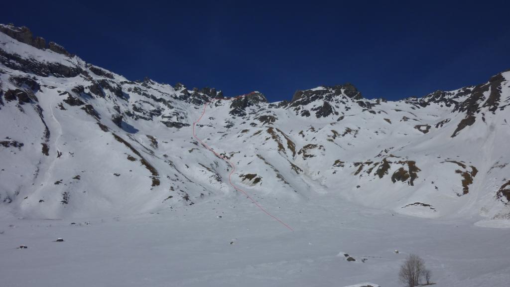 Itinerario per l'Aiguile verte de Valsorey