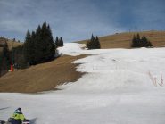 La mancanza di neve a Bielmonte