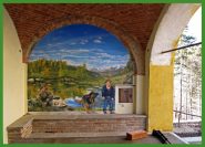 Un bel dipinto alla Madonna della Bassa