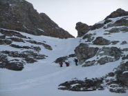 canale ripido di discesa