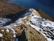 si sale aiutandosi anche con l'erba