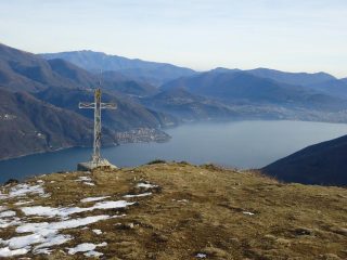 la cima del monte Giove