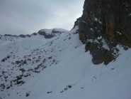 Traverso per raggiunge l'attacco