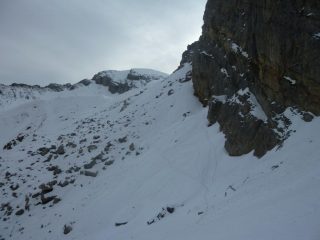 Traverso per raggiunge l'attacco
