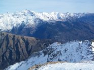 Panorama dalla vetta verso il Rocciamelone
