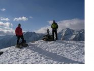 I SOCI CARLO E GIOVANNI SULLA CIMA DELL'ORLETTO