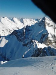 dalla punta, 5.? vedremo a marzo, se la barra rocciosa si chiude!