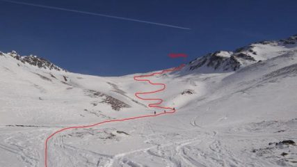 la testata del vallone