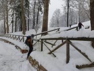 entrando nel parco S. Vito