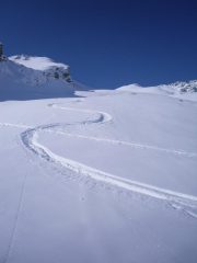 la mia firma di discesa ....