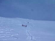divertimento di gruppo in discesa