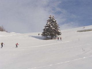 poco sopra la partenza