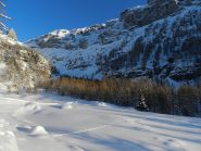 il vallone dove si trova il rifugio