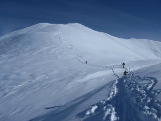 Traccia verso la Dorlier