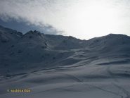 Parte alta dell'itinerario.