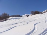 sullo sfondo la chaligne