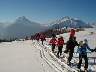 I G.A.S.A.T.I. sui primi pendii della Leissè 