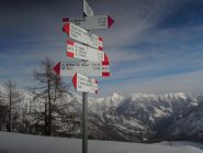Cartelli al Passo della Margina (m 1977)